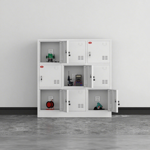 Thép nội thất văn phòng 15-cửa thiết kế hiện đại điện thoại di động sạc Locker nhà máy hội thảo công cụ sạc tủ an toàn tiền gửi hộp kim loại nộp hồ sơ thép - Product Image 3