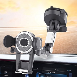 Support de téléphone de voiture flexible rotatif à 360 degrés Bingou, ventouse ABS, bâton à selfie, support de bureau, tableau de bord, support mobile 4,7-6,8 - Product Image 3