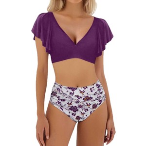 Traje de Baño Bikini de Dos Piezas Sexy para Mujer, Estilo Europeo Americano, a la Moda, para Verano y Playa - Product Image 2