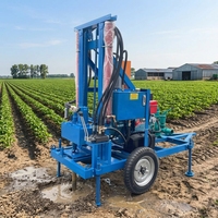 Meilleures ventes : Machine de forage de puits profonds 100m 200m, équipement de forage aquatique