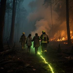 IP67 e IP68 prodotto per la sicurezza dell'acqua di illuminazione per le operazioni di ricerca e soccorso degli escursionisti persi