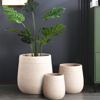 Grands pots de plantes Vente directe d'usine Grands pots de fleurs Jardinières Intérieur Extérieur Décoration intérieure Pots de jardin en fibre d'argile