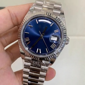 Producción integral en fábrica de relojes mecánicos automáticos para hombre, clásicos, de alta calidad, resistentes al agua, con logotipo personalizado. - Product Image 3
