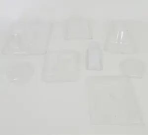 Personalizado claro transparente PVC troquelado piruleta blister Tarjeta de embalaje para dulces - Product Image 2