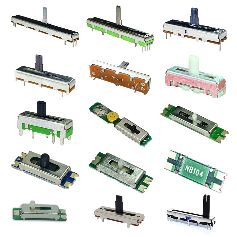 100mm Linear Travel Potentiometer with 10K