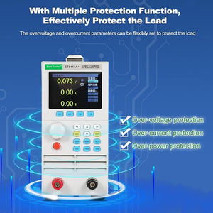 ET5411A + Single-Channel DC carga eletrônica 500V 15A 400W testador de bateria CV CR CP CC + CV CR + CV Modo 2.8-inch TFT LCD - Product Image 4