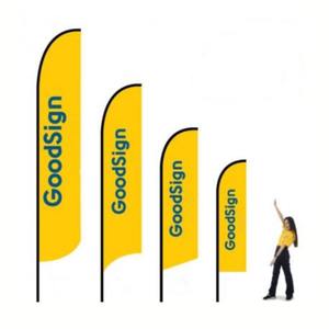 Tùy chỉnh bãi biển cờ cho cao-cấu hình thương hiệu xuất hiện cần thiết quảng cáo ngoài trời khuyến mại Cờ & biểu ngữ - Product Image 3