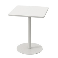 Table basse carrée moderne en fer pour usage commercial dans les cafés, salons de thé et salles d'accueil