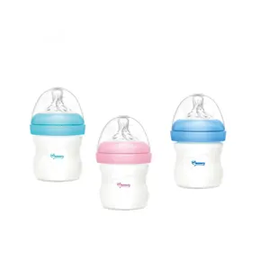 Bouteille en verre Borosilicate pour bébé 120/240ML, peut être personnalisée, de qualité alimentaire, avec imprimé de dessin animé