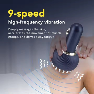Inalámbrico recargable microcorriente vibración cuerpo adelgazamiento celulitis masajeador eléctrico Gua Sha meridiano masaje cepillo eléctrico - Product Image 4