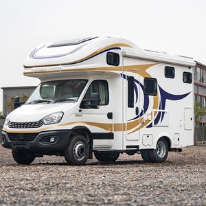 Camión Volquete Mini de Fábrica 4x4, Muebles para RV, Camiones Diésel de 118KW, Generadores Diésel de 3.0T, Adaptadores de Enchufes para RV a Enchufes Regulares para <span class=keywords><strong>IVECO</strong></span> Usados - Product Image 1