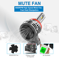 Super Bright V05 100W Plug And Play Auto Led Phare Ampoule H8 H9 H11 9005 9006 Auto Lighting accesorios led phare 9006