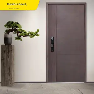 2025 moderna porta interna antifurto impermeabile | Porta d'ingresso residenziale di alta qualità - Product Image 2