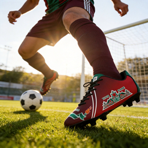 Chaussures de football personnalisées 2026 Global Football, avec impression de nom, numéro et logo de club, pour hommes, femmes et enfants, crampons FG/AG, chaussures de football professionnelles pour matchs - Product Image 5