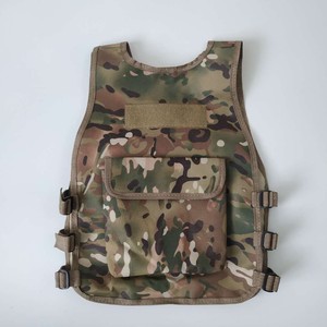 Custom Children's Design Camouflage Tactical Vest Zipper Closure Waterproof <b>Chest</b> Bag Fashionable Polyester Outdoor Clothing - Product Image 2