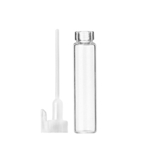 Flacon de testeur de parfum rechargeable ambre clair 1ml 2ml 3ml flacon d'échantillon de parfum vide mini bouteille en verre portable