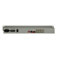 Haute qualité 4 canaux E1 + FE sur convertisseur de fibre optique 4E1 Ethernet PDH Mux