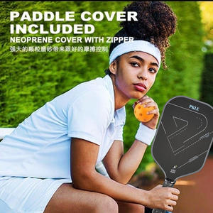 Raquete de Pickleball Aprovada pela USAPA, Superfície de Fibra de Carbono T700, Toque Macio, Núcleo de PP Honeycomb - Product Image 5