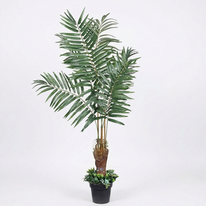 <b>Artificial</b> Areca <b>Palm</b> Plant Real Touch Tropical Indoor Decorative Potted Plant for Home Office Hotel Decor - Product Image 1