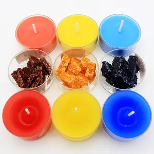 Candelabro color DIY aromaterapia candela colorante color block 34 colore candela pigmento colorante fiocco