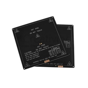 Plataforma Calefactora de Aluminio Original Ender 3 de 235*235*3mm, Plataforma Calefactora 3D CR10 de 12/24V de 310*310*3mm para Impresora 3D de 220*220*3mm y 214*214*1.6mm - Product Image 1