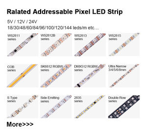 Tira <span class=keywords><strong>Led</strong></span> Direccionable Ws2812b Ws2812b Rgbic, Tira <span class=keywords><strong>Led</strong></span> Direccionable Ws2812b, 3 Años de Garantía, 144 <span class=keywords><strong>W2812b</strong></span> Ws2812b - Product Image 5