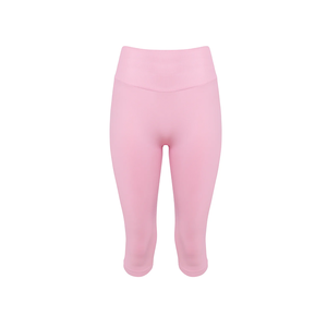 Service OEM Leggings Capri de yoga pour femmes, <span class=keywords><strong>taille</strong></span> <span class=keywords><strong>haute</strong></span>, respirants, pour le fitness, avec effet froncé invisible pour le fessier et coupe sculptante, couleur unie - Product Image 4