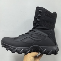 Bottes de randonnée antidérapantes pour hommes, haute tige, pour l'entraînement en plein air, résistantes à l'usure, pour la randonnée dans le désert et la montagne