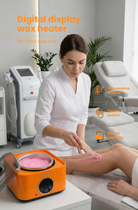 Digital Hair Removal Wax Warmer Adjustable Temperature Wax <b>Heater</b> Pot Fast Melting Depilatory Machine for Home Salon Waxing - Product Image 5