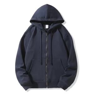 เสื้อฮู้ดดี้ผู้ชายผ้าเฟรนช์เทอร์รี่เนื้อหนัก 380 กรัม จากโรงงานจีน ผลิตจากโพลีเอสเตอร์ผสมคอตตอน พิมพ์โลโก้ตามสั่ง ปักลาย ทรงหลวม ใส่ได้ในฤดูหนาว - Product Image 3