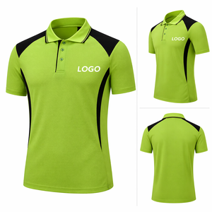 Camisetas Polo Deportivas de Manga Corta para Hombre, de Secado Rápido, Transpirables, para Correr y Entrenar, Personalizadas con Logotipo Bordado - Product Image 3