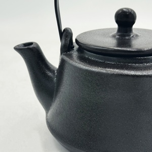 Tetera de Cerámica Stoneware de 600 ml con Filtro de Té y Café, Estilo Japandi, Juego de Café y Té Ecológico - Product Image 2