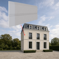 Panneaux muraux en mousse EPS haute densité, imperméables, imitation marbre, sur mesure, pour la décoration intérieure de villas modernes et luxueuses.