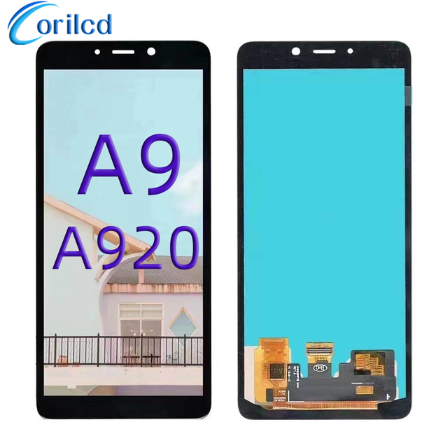 Mobile Phone Lcd for samsung A920 Display Original for Samsung A9 2018 Screen for samsung A920 A9 2018 Lcd OLED