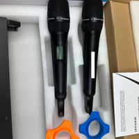 SKM9000 Wireless True Diversity One-to-Two Microphone - Mikrofon Nirkabel Tipe Kerah Model Baru Lintas Negara BARU