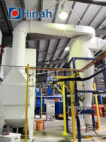 Pas cher prix extincteur automatique revêtement en poudre peinture ligne usine pour gaz liquide GPL réservoir bouteille avec four