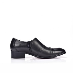 Nuevos Zapatos de Vestir Estilo Inglés para Hombre con Tacones Bajos, Casuales, de Cuero, a la Moda, con Punta en Pico y Aumento de Altura - Product Image 3