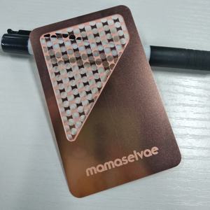 Nouveau produit, broyeur à tabac en acier inoxydable personnalisé, accessoires pour fumer, carte à tabac - Product Image 2