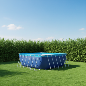 <span class=keywords><strong>Piscina</strong></span> Elevada Portátil <span class=keywords><strong>de</strong></span> PVC Grande, <span class=keywords><strong>Piscina</strong></span> <span class=keywords><strong>Rectangular</strong></span> con Marco Metálico en Venta - Product Image 1