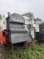 Moissonneuse-batteuse combinée Kubota EX108 pour riz, maïs, blé et pois chiches, moteur diesel, moissonneuse de céréales semi-automatique