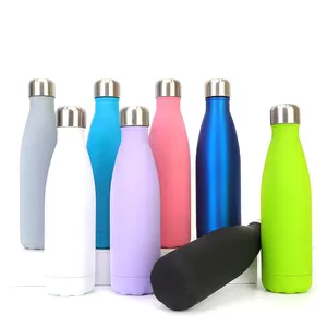 Thermos Thermal Metal Bottles Flask Vacuum Insulated Stainless Steel Water Bottle