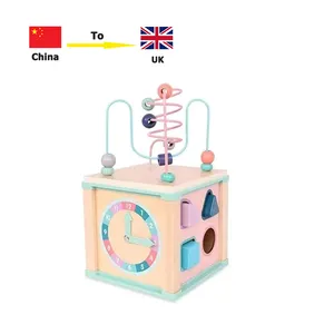 德旺热卖发展幼儿教育学习玩具销售DDP门到门中国海运到英国出售