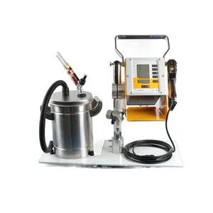 Small Lab / Test Electrostatic Powder Coating machine PK-02 with 2L white hopper