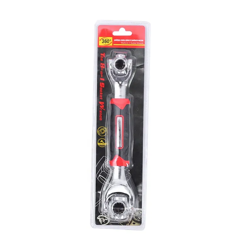 Factory Direct Sale 8mm Tiger Wrench 48--in--1 Socket Wrench Universal Multifunction Socket Spanner Adjustable Wrench