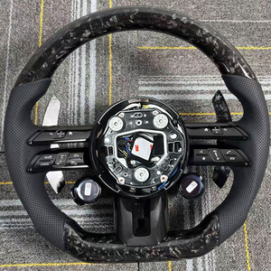 Volant en cuir pleine fleur de haute qualité pour <span class=keywords><strong>AMG</strong></span>, en Alcantara et fibre de carbone, pour Benzs W204 W205 W211 W212 W213 2005 2021 - Product Image 4