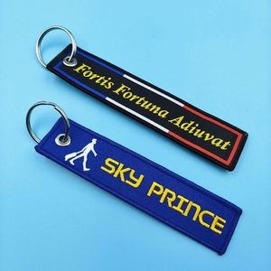 พวงกุญแจเครื่องบินผ้าปักแบรนด์เนมสำหรับก่อนขึ้นเครื่องบิน - Product Image 6