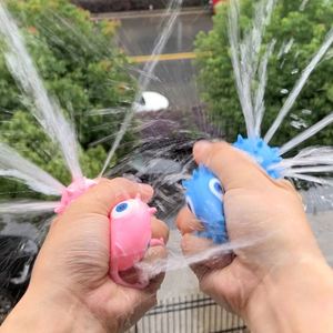 ของเล่นบีบปลาปักเป้าดูดซับน้ำสำหรับเด็ก รุ่นซัมเมอร์  วัสดุ TPR  สร้างสรรค์ บรรเทาความเครียด ของเล่นบีบน้ำสำหรับเด็กเล็ก เล่นได้ทั้งที่ชายหาดและในห้องน้ำ - Product Image 3