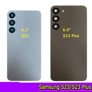 Design Bar cornice di vetro Shell Screen posteriore per Samsung S23U Custom Cover posteriore della batteria per S23 custodie del telefono cellulare - Product Image 2