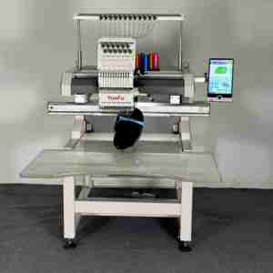 High Quality 12 Needle Single Head Automatic Flat Embroidery <b>Machine</b> 1200 Rpm New Multifunctional 800*500mm Home Use - Product Image 2