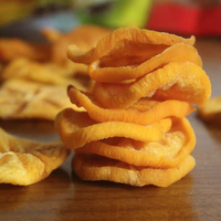Gedroogde persimmonplakjes Senyue AD-proces, zoete smaak, oorsprong Guangxi China, hoge kwaliteit, bulkverpakking, gedroogde fruitsnack